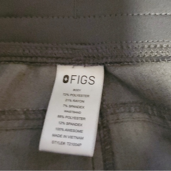 Figs womens Scrubs Grey bottoms XS Petite - Picture 4 of 4